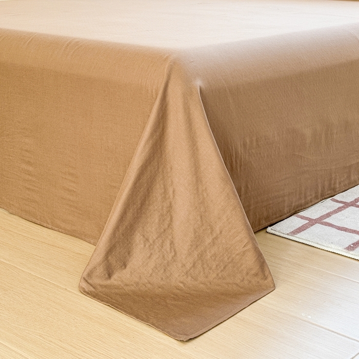 91家纺网 家纺一手货源 找家纺 卓越家纺 2026新款全棉纯棉A类双层纱四件套 可爱星人