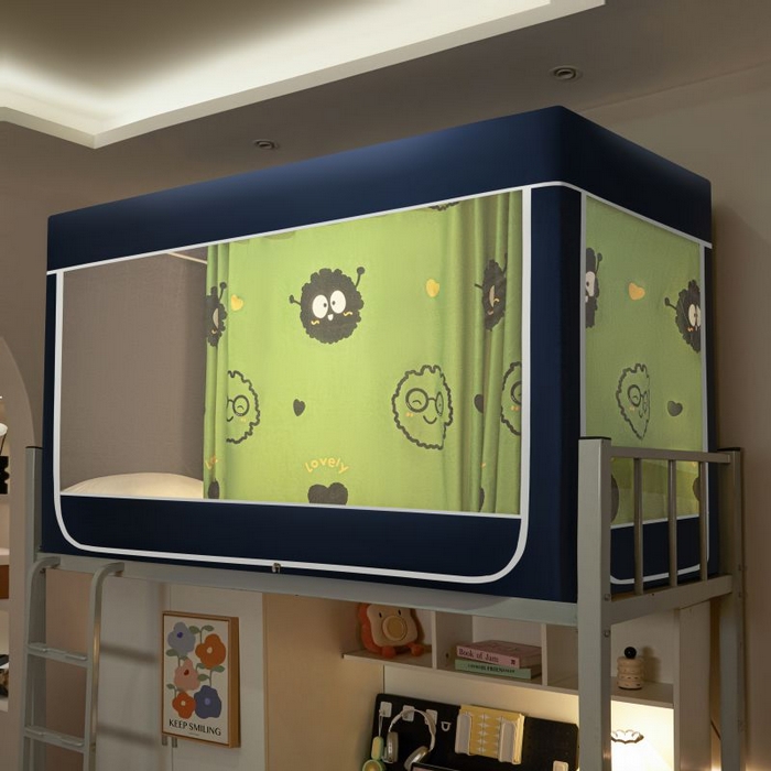 91家纺网 家纺一手货源 找家纺 （总）初心家纺 2026新款DIY防尘顶坐床防摔蚊帐