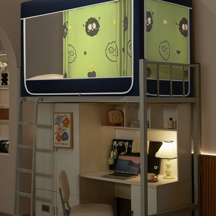 91家纺网 家纺一手货源 找家纺 （总）初心家纺 2026新款学生床遮光蚊帐