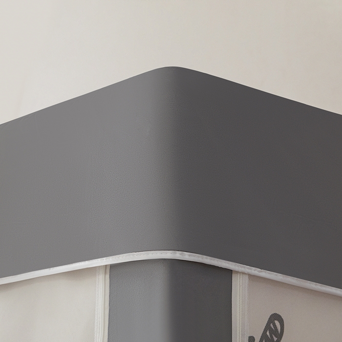 91家纺网 家纺一手货源 找家纺 初心家纺 2026新款学生床遮光蚊帐 帕恰狗-灰