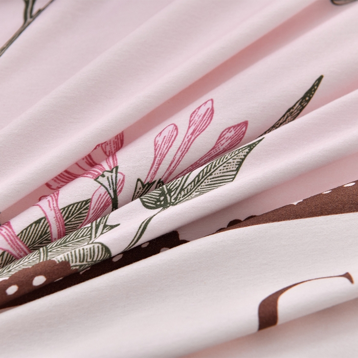 91家纺网 家纺一手货源 找家纺 董成龙 2026新款直播爆款加厚全棉活性磨毛四件套纯棉三件套 繁花-花玉露