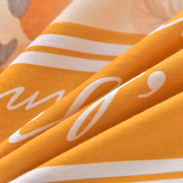 91家纺网 家纺一手货源 找家纺 董成龙 2026新款直播爆款加厚全棉活性磨毛四件套纯棉三件套 秋实-黄