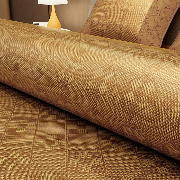 91家纺网 家纺一手货源 找家纺 （总）缦吉 2026新款小包边仿冰藤凉席席子（可供外贸跨境）