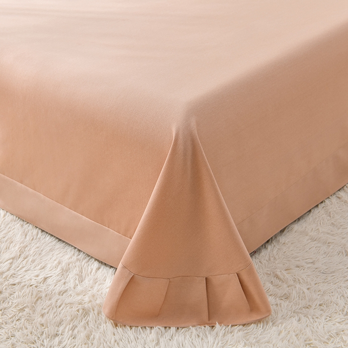 91家纺网 家纺一手货源 找家纺 董成龙 2026新款直播爆款加厚全棉活性磨毛四件套纯棉三件套 青春格调-棕