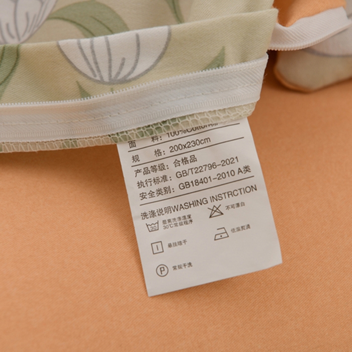 91家纺网 家纺一手货源 找家纺 董成龙 2026新款直播爆款加厚全棉活性磨毛四件套纯棉三件套 花语之都-灰