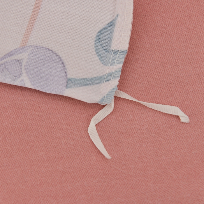 91家纺网 家纺一手货源 找家纺 董成龙 2026新款直播爆款加厚全棉活性磨毛四件套纯棉三件套 梦馨-粉