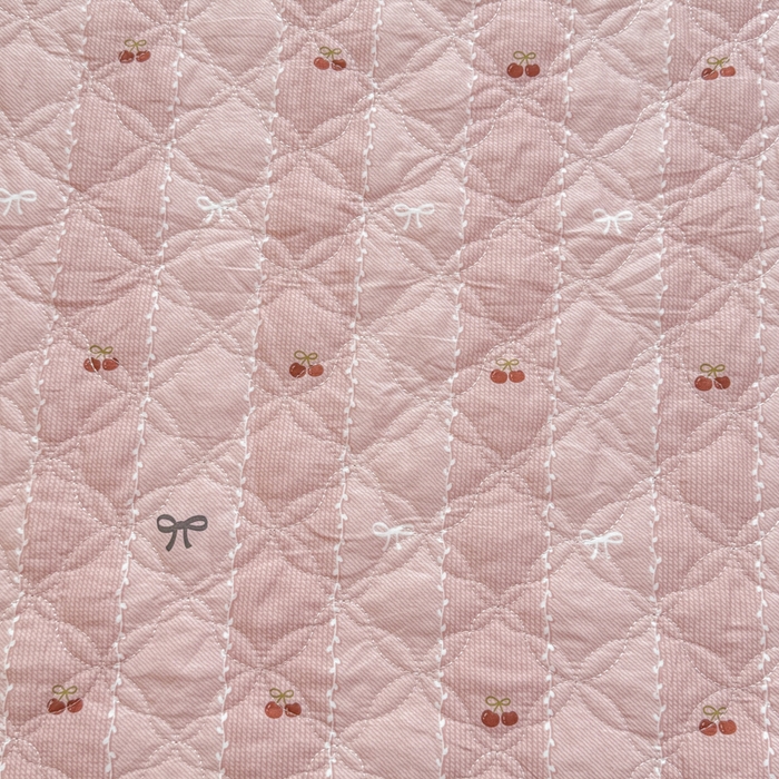 91家纺网 家纺一手货源 找家纺 （总）爱妮玖玖 2026新款全棉纯棉印花蕾丝小花边夹棉床盖四件套