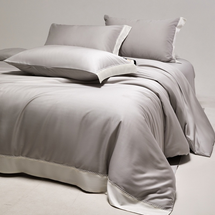 91家纺网 家纺一手货源 找家纺 （总）金奇达家纺 2026新款【茧养·丝光缎】四件套-洛微【标准号全网控价（折后券后）不低于299元（会员减40元）】