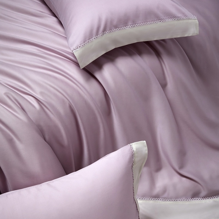 91家纺网 家纺一手货源 找家纺 金奇达家纺 2026新款【茧养·丝光缎】四件套-洛微【标准号全网控价（折后券后）不低于299元（会员减40元）】 洛微-水雾紫