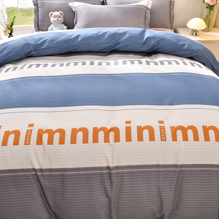 91家纺网 家纺一手货源 找家纺 董成龙 2026新款直播爆款加厚全棉活性磨毛四件套纯棉三件套 莫兰迪