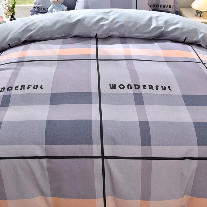 91家纺网 家纺一手货源 找家纺 董成龙 2026新款直播爆款加厚全棉活性磨毛四件套纯棉三件套 简约格调