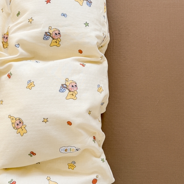 91家纺网 家纺一手货源 找家纺 （总）卓越家纺 2026新款全棉纯棉A类双层纱四件套