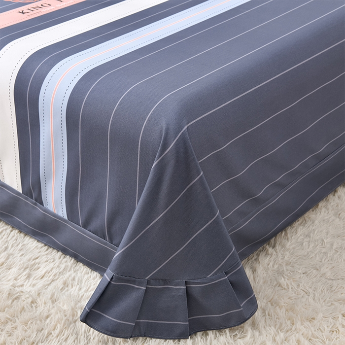 91家纺网 家纺一手货源 找家纺 董成龙 2026新款直播爆款加厚全棉活性磨毛四件套纯棉三件套 北欧岗山