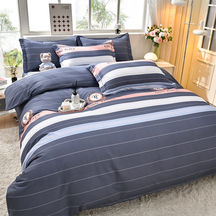 91家纺网 家纺一手货源 找家纺 董成龙 2026新款直播爆款加厚全棉活性磨毛四件套纯棉三件套 北欧岗山