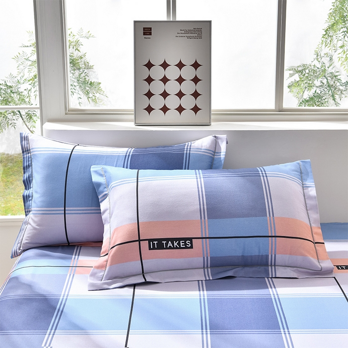 91家纺网 家纺一手货源 找家纺 董成龙 2026新款直播爆款加厚全棉活性磨毛四件套纯棉三件套 华夫格