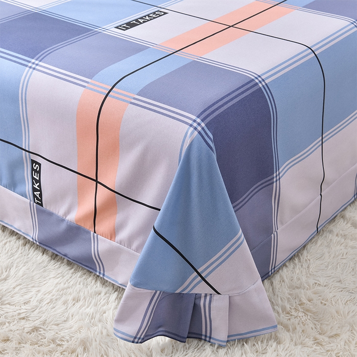 91家纺网 家纺一手货源 找家纺 董成龙 2026新款直播爆款加厚全棉活性磨毛四件套纯棉三件套 华夫格