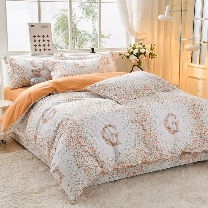 91家纺网 家纺一手货源 找家纺 董成龙 2026新款直播爆款加厚全棉活性磨毛四件套纯棉三件套 春媱