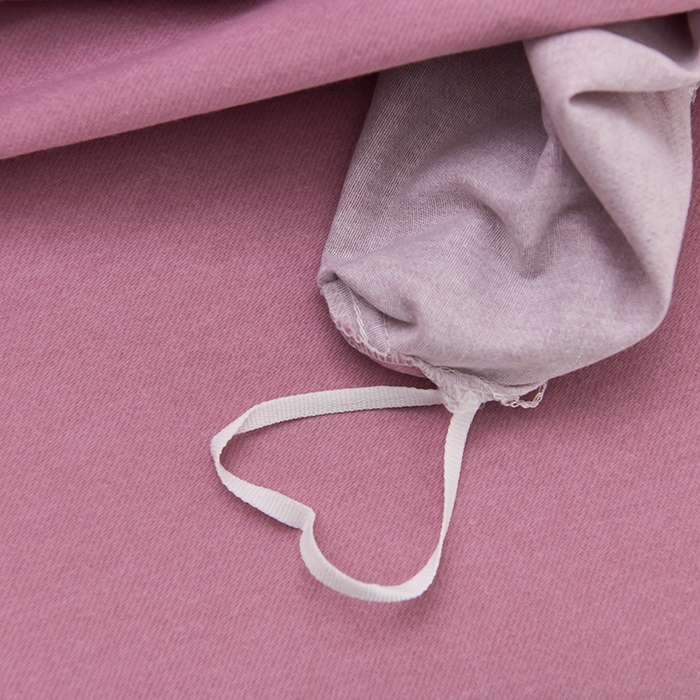 91家纺网 家纺一手货源 找家纺 董成龙 2026新款直播爆款加厚全棉活性磨毛四件套纯棉三件套 风光无限-粉