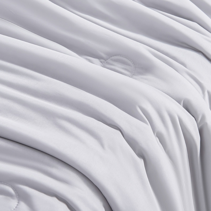 91家纺网 家纺一手货源 找家纺 宇淳国际 2026新款凉感丝夏被被子被芯系列 绅士灰