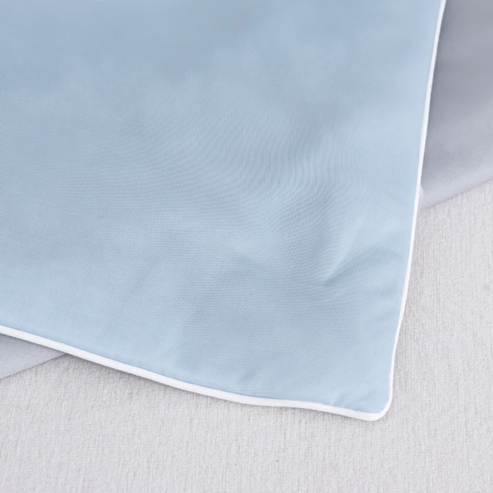 91家纺网 家纺一手货源 找家纺 宇淳国际 2026新款凉感丝夏被被子被芯系列 天空蓝+绅士灰