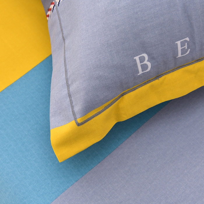 91家纺网 家纺一手货源 找家纺 董成龙 2026新款直播爆款加厚全棉活性磨毛四件套纯棉三件套 黄金海岸-黄