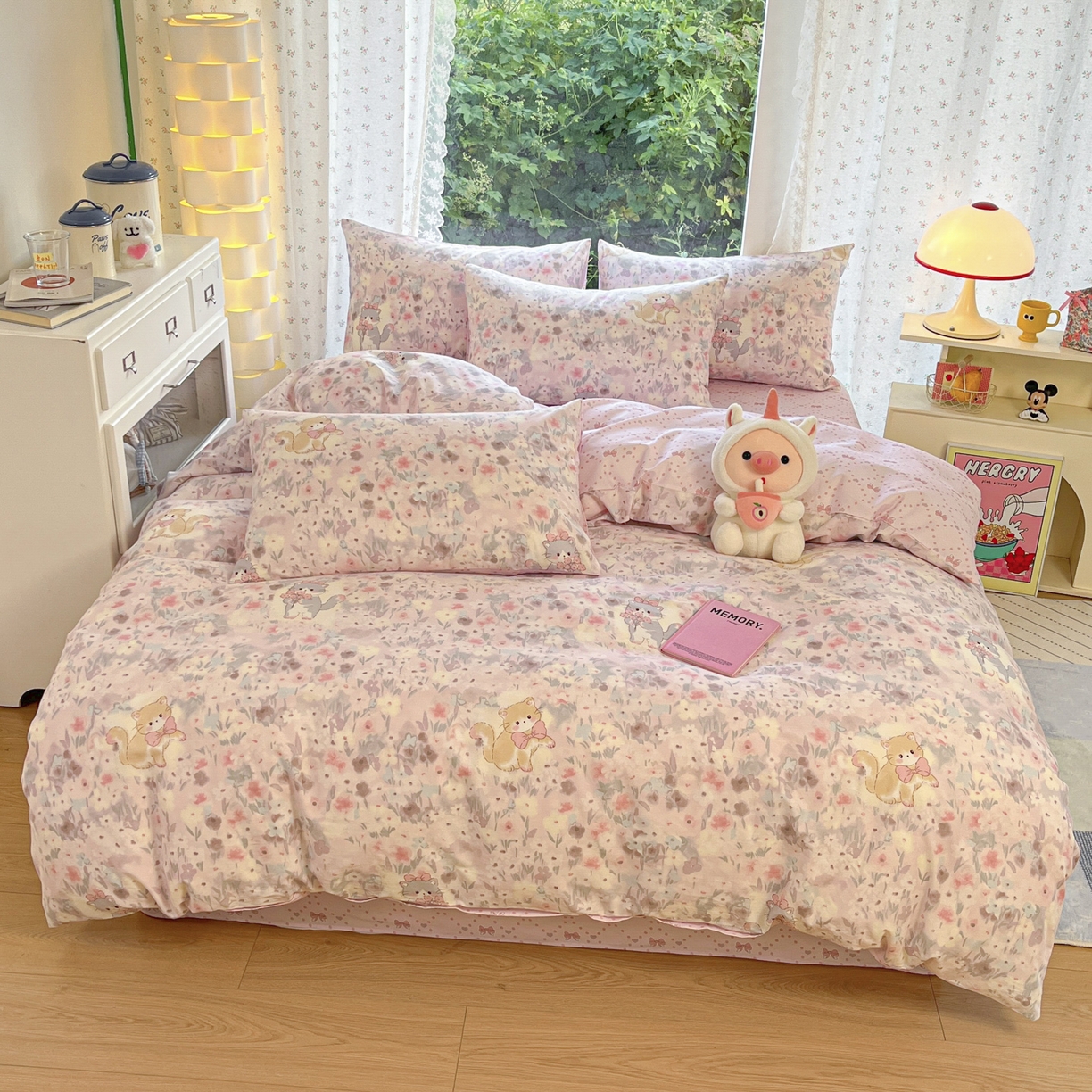 91家纺网 家纺一手货源 找家纺 （总）晨希家居 2026新款全棉13070印花四件套（提供买家秀）