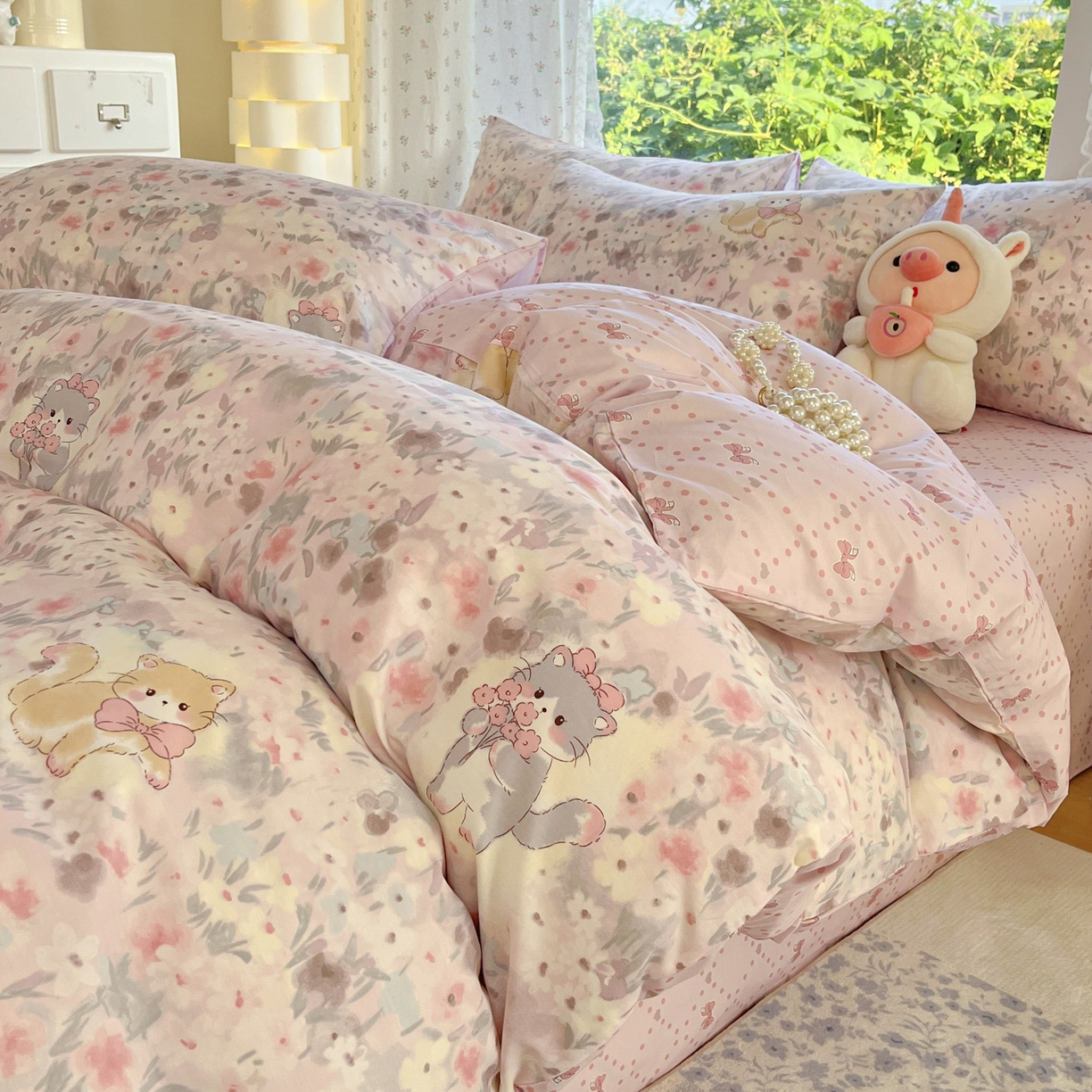 91家纺网 家纺一手货源 找家纺 （总）晨希家居 2026新款全棉13070印花四件套（提供买家秀）