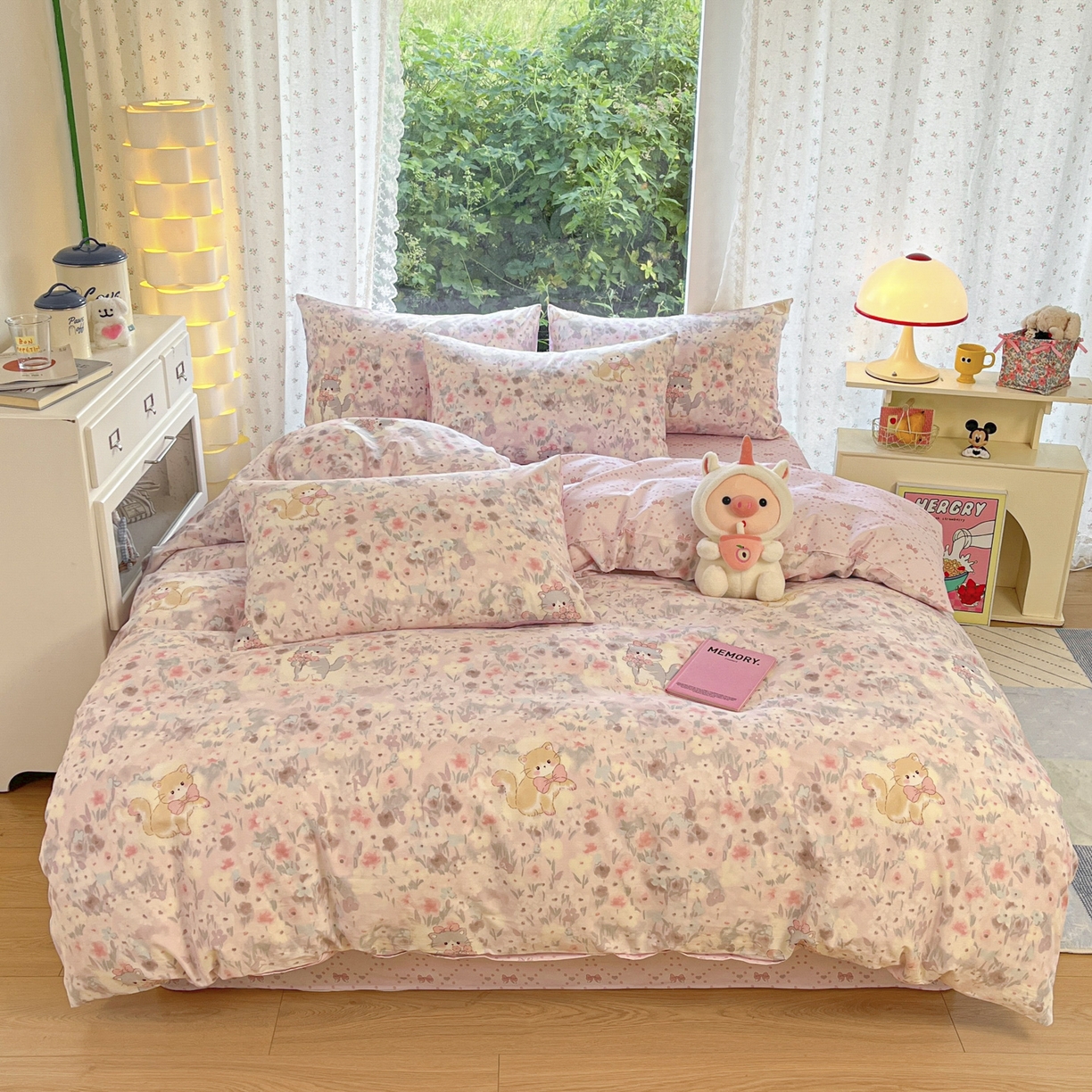 91家纺网 家纺一手货源 找家纺 （总）晨希家居 2026新款全棉13070印花四件套（提供买家秀）