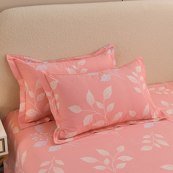 91家纺网 家纺一手货源 找家纺 董成龙 2026新款直播爆款加厚全棉活性磨毛四件套纯棉三件套 潘多拉-粉