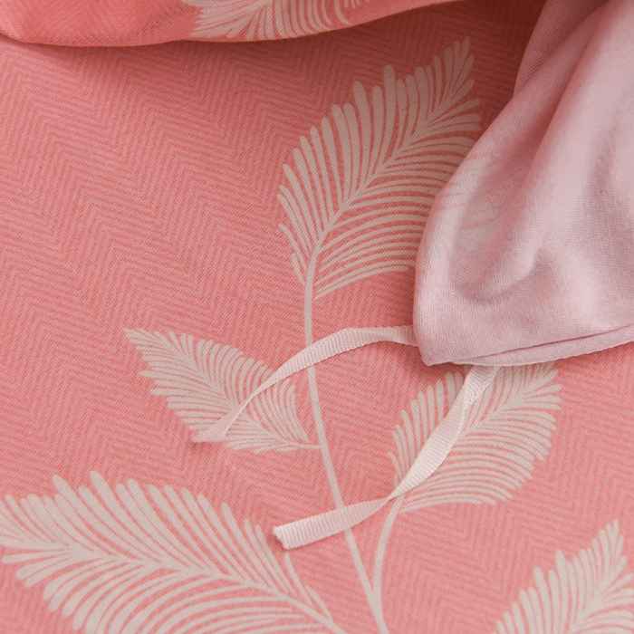 91家纺网 家纺一手货源 找家纺 董成龙 2026新款直播爆款加厚全棉活性磨毛四件套纯棉三件套 潘多拉-粉