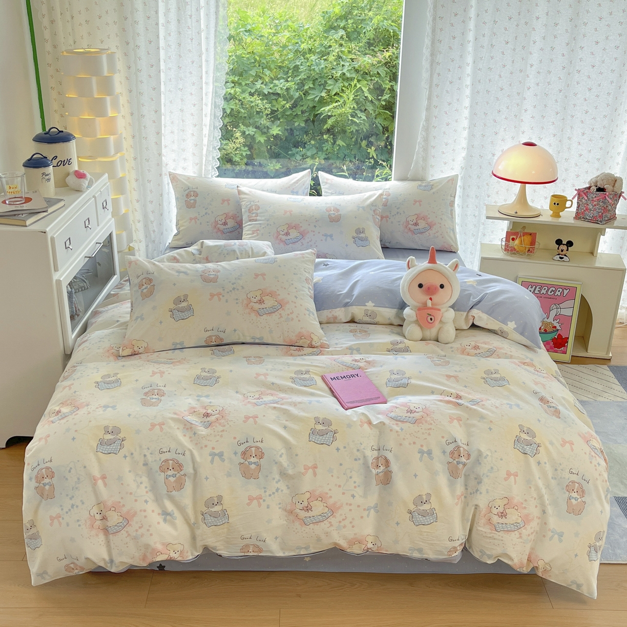 91家纺网 家纺一手货源 找家纺 （总）晨希家居 2026新款全棉13070印花四件套（提供买家秀）