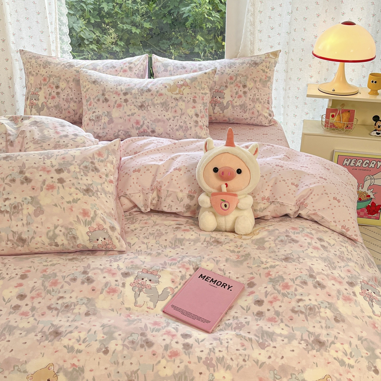 91家纺网 家纺一手货源 找家纺 晨希家居 2026新款全棉13070印花四件套（提供买家秀） 全棉-童话故事