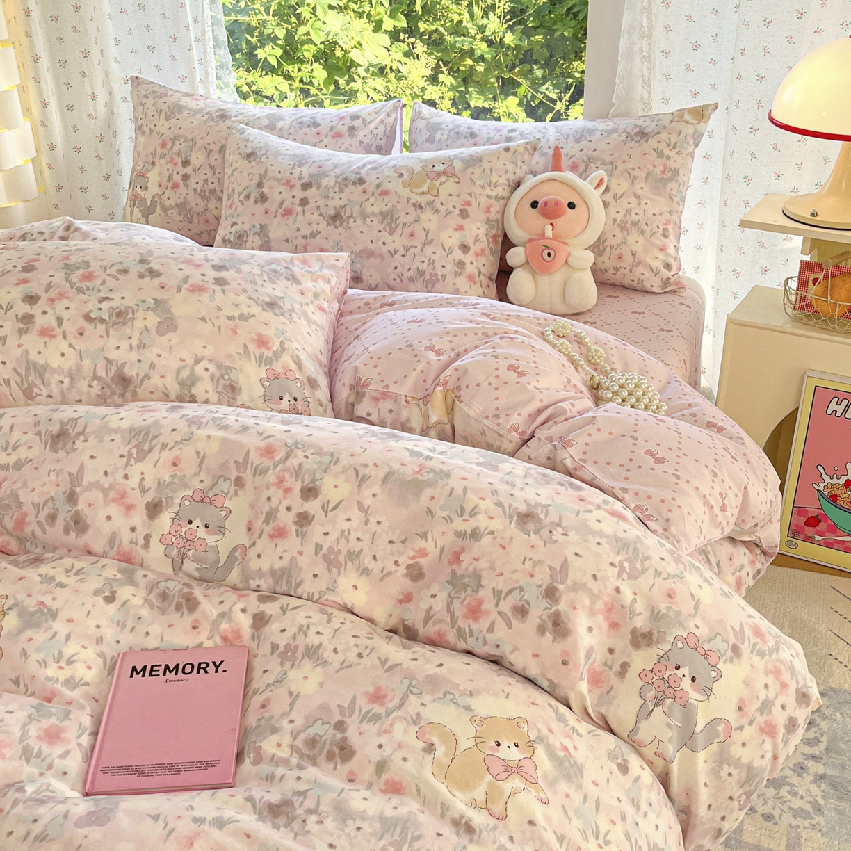 91家纺网 家纺一手货源 找家纺 晨希家居 2026新款全棉13070印花四件套（提供买家秀） 全棉-童话故事