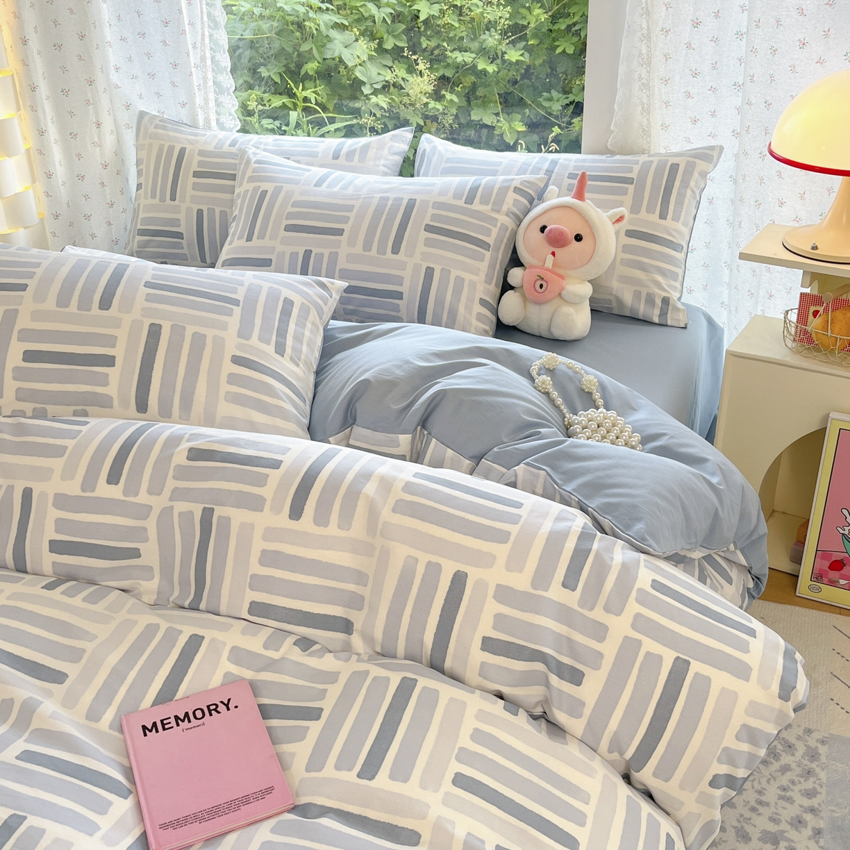 91家纺网 家纺一手货源 找家纺 晨希家居 2026新款全棉13070印花四件套（提供买家秀） 全棉-巴克斯