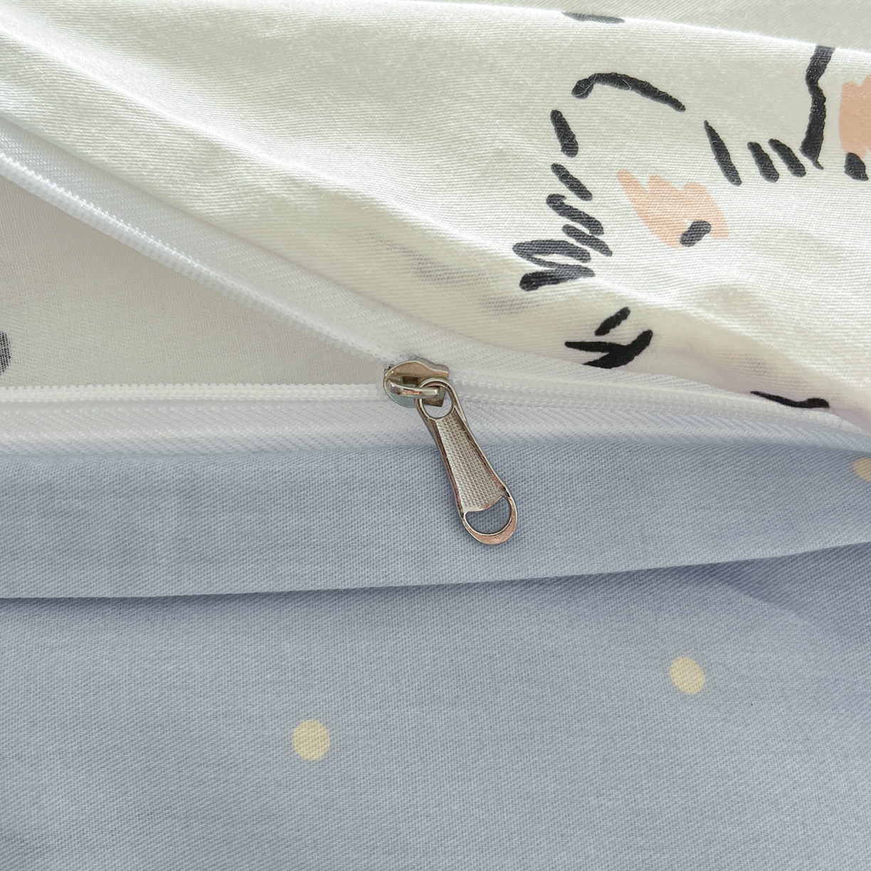 91家纺网 家纺一手货源 找家纺 晨希家居 2026新款全棉13070印花四件套（提供买家秀） 全棉-宠物学院