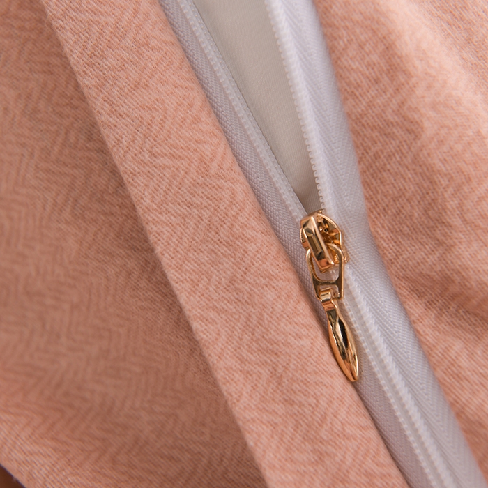 91家纺网 家纺一手货源 找家纺 董成龙 2026新款直播爆款加厚全棉活性磨毛四件套纯棉三件套 芊芊之恋-桔