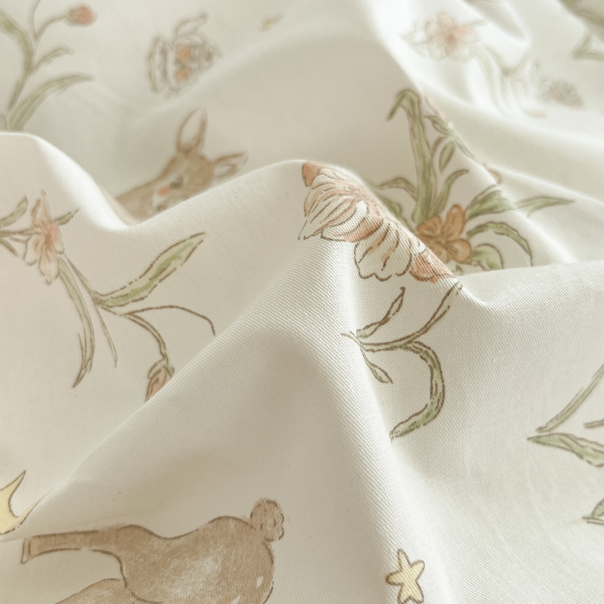 91家纺网 家纺一手货源 找家纺 晨希家居 2026新款全棉13070印花四件套（提供买家秀） 全棉-灵鹿