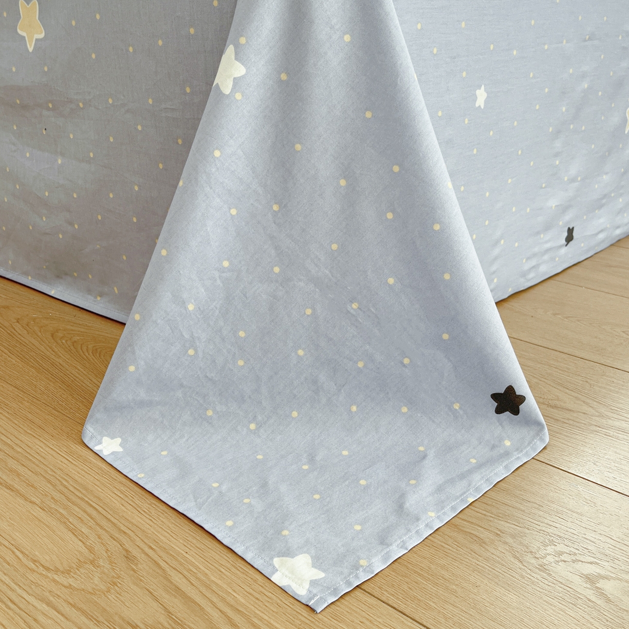 91家纺网 家纺一手货源 找家纺 晨希家居 2026新款全棉13070印花四件套（提供买家秀） 全棉-棉野云兔