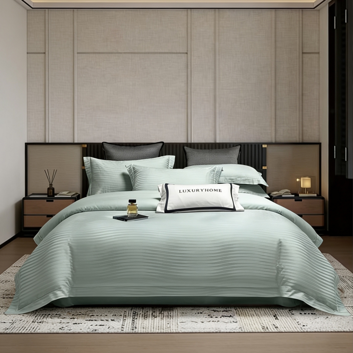 （总）淳绵 2026新款全棉提花四件套