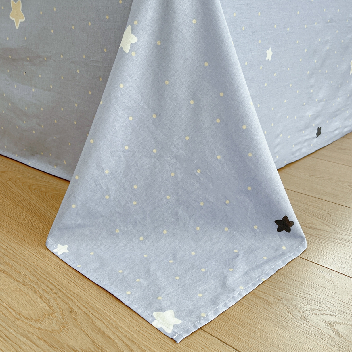 91家纺网 家纺一手货源 找家纺 晨希家居 2026新款全棉13070印花四件套（提供买家秀） 全棉-星愿萌犬