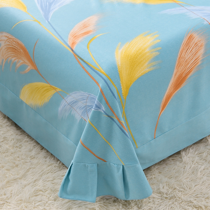 91家纺网 家纺一手货源 找家纺 董成龙 2026新款直播爆款加厚全棉活性磨毛四件套纯棉三件套 绒朵