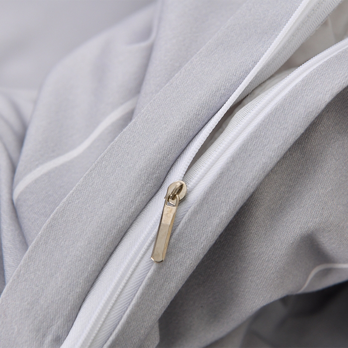 91家纺网 家纺一手货源 找家纺 董成龙 2026新款直播爆款加厚全棉活性磨毛四件套纯棉三件套 绅士灰