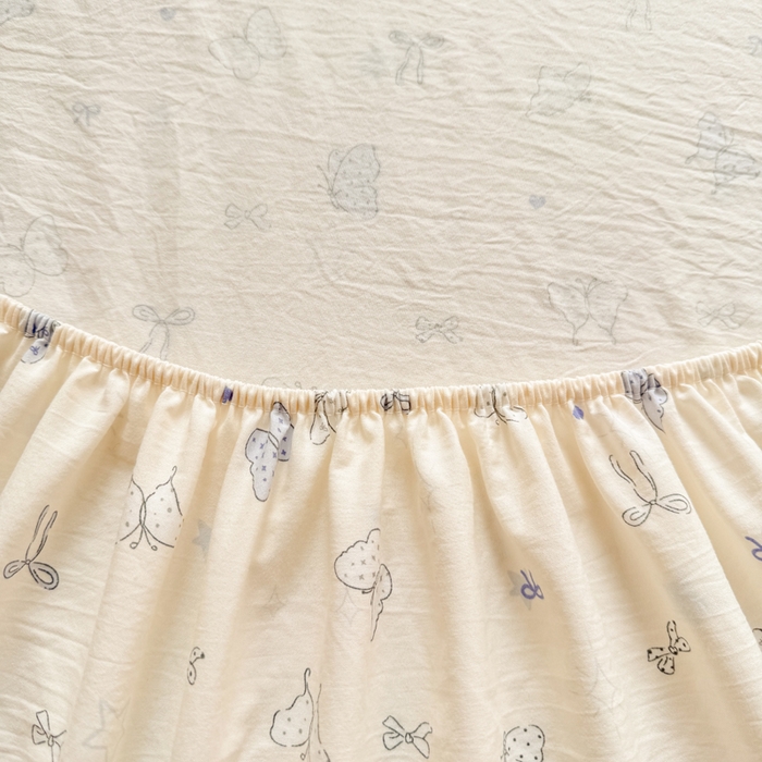 91家纺网 家纺一手货源 找家纺 一比一家纺 2026春夏新款A类仿棉单床笠床罩床笠单件 逐梦