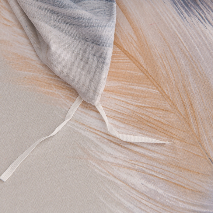 91家纺网 家纺一手货源 找家纺 董成龙 2026新款直播爆款加厚全棉活性磨毛四件套纯棉三件套 香染-灰