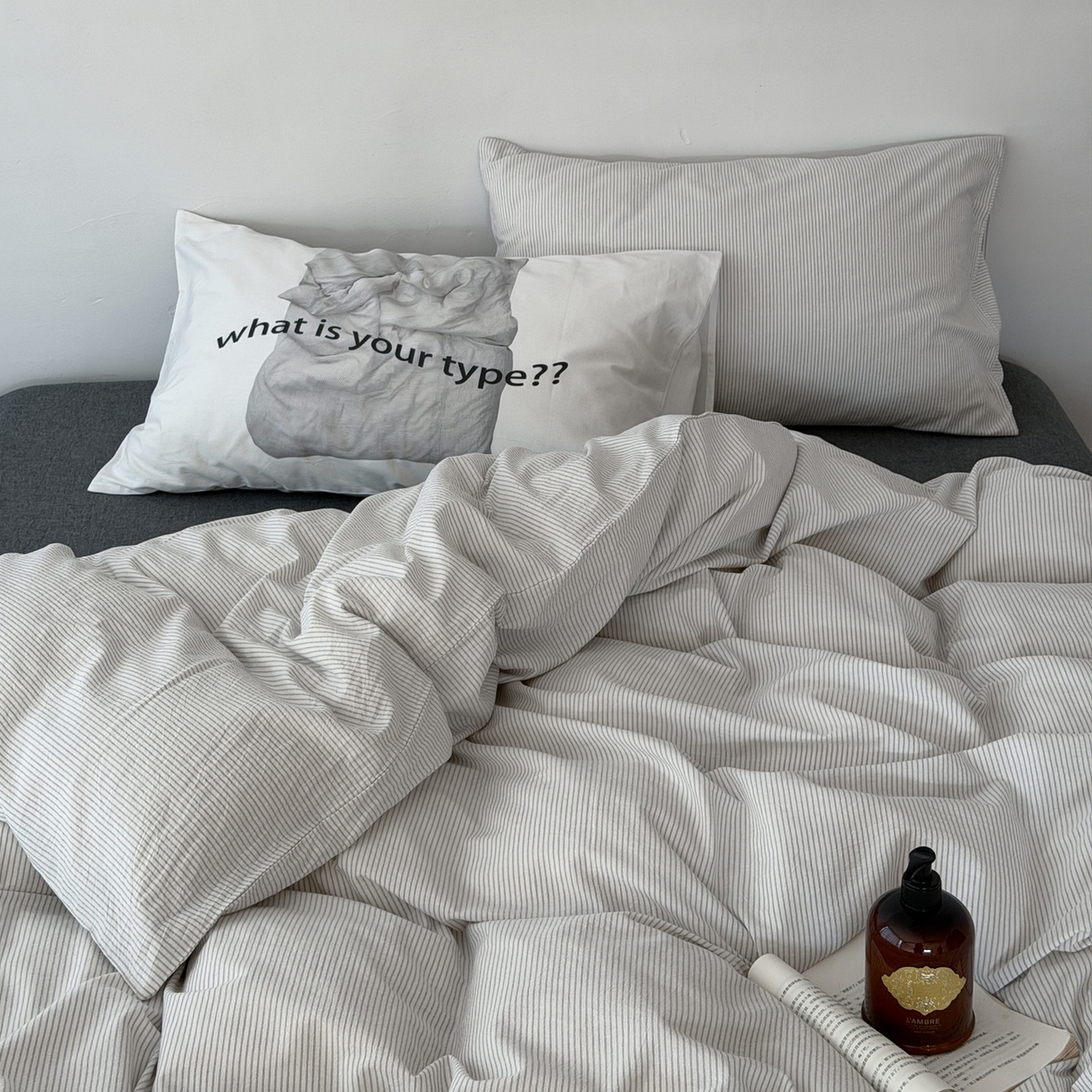 91家纺网 家纺一手货源 找家纺 （总）艾沁家纺 2026新款全棉纯棉色织水洗棉单品枕套 枕套单件1