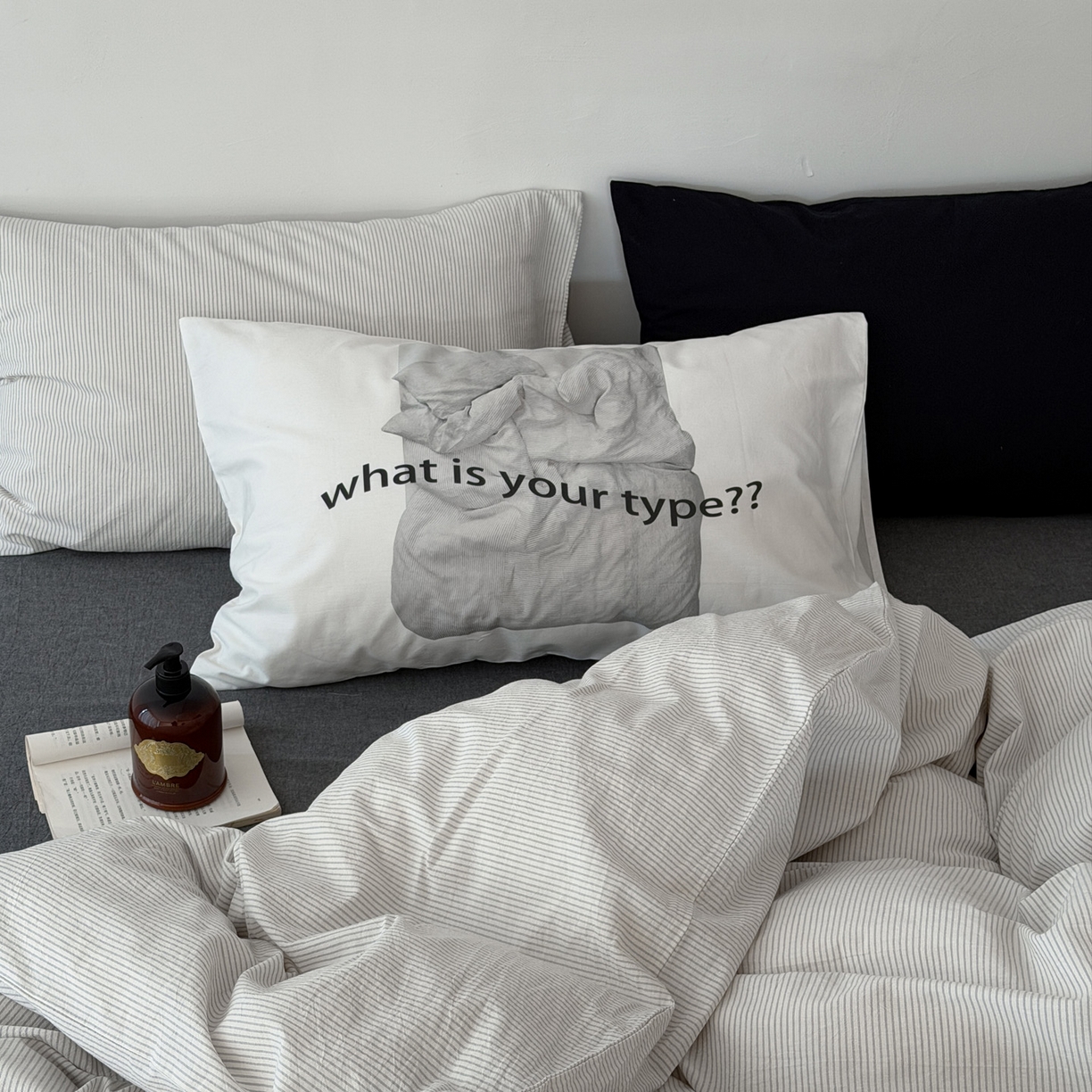 91家纺网 家纺一手货源 找家纺 （总）艾沁家纺 2026新款全棉色织水洗棉日式简约四件套-京都