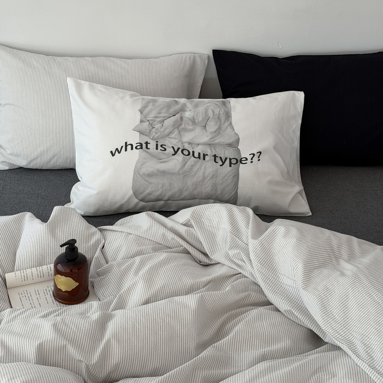 91家纺网 家纺一手货源 找家纺 （总）艾沁家纺 2026新款全棉色织水洗棉日式简约四件套-京都