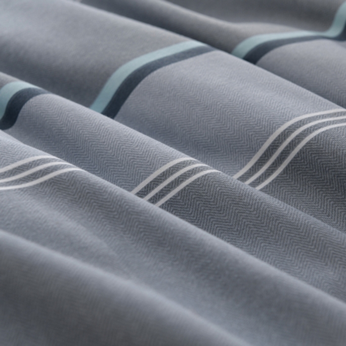 91家纺网 家纺一手货源 找家纺 董成龙 2026新款直播爆款加厚全棉活性磨毛四件套纯棉三件套 爱尔兰-灰