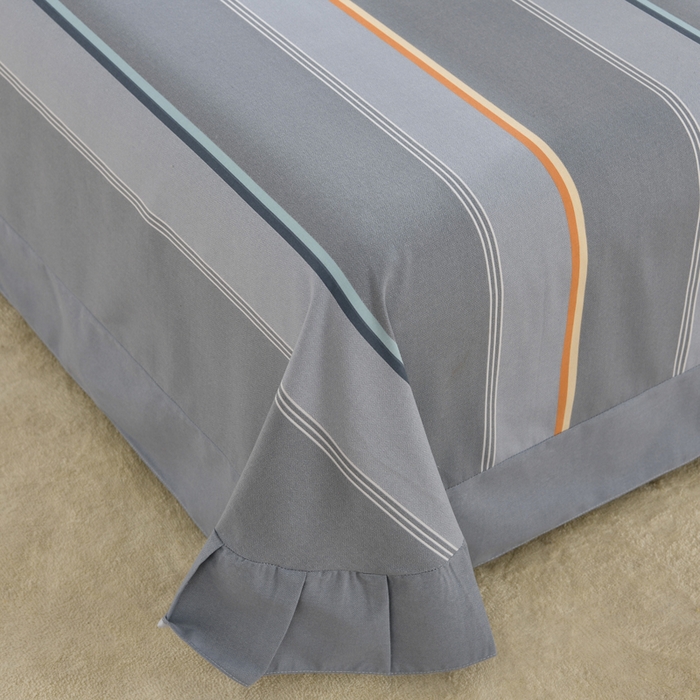 91家纺网 家纺一手货源 找家纺 董成龙 2026新款直播爆款加厚全棉活性磨毛四件套纯棉三件套 爱尔兰-灰