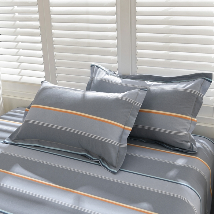 91家纺网 家纺一手货源 找家纺 董成龙 2026新款直播爆款加厚全棉活性磨毛四件套纯棉三件套 爱尔兰-灰